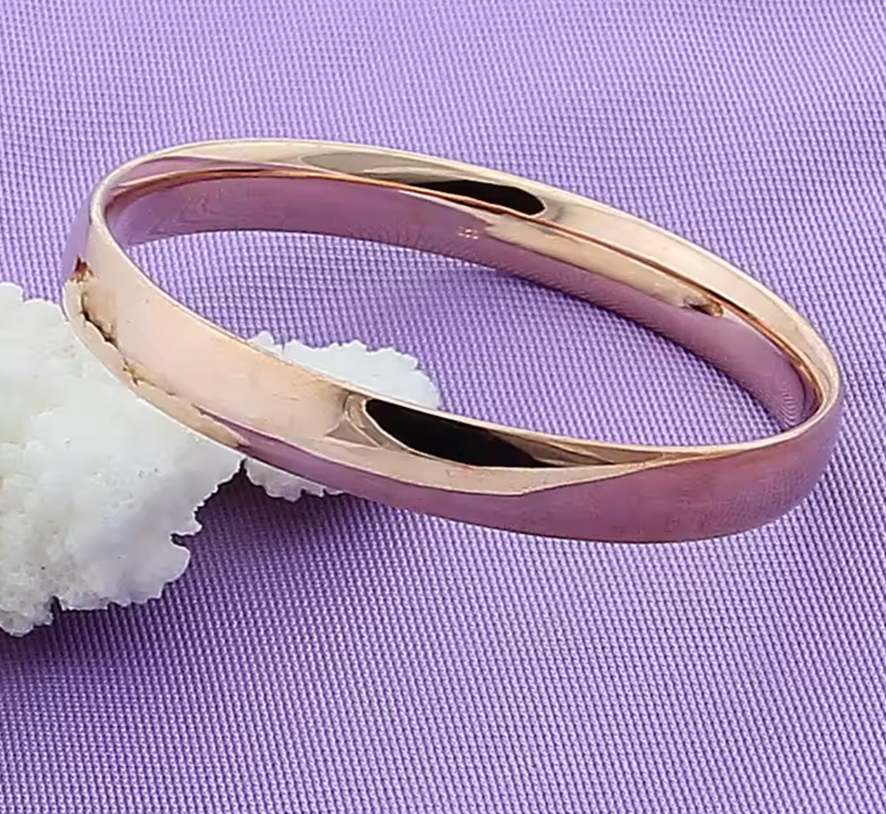 925 Sterling Silver Round Bracelet Bangle