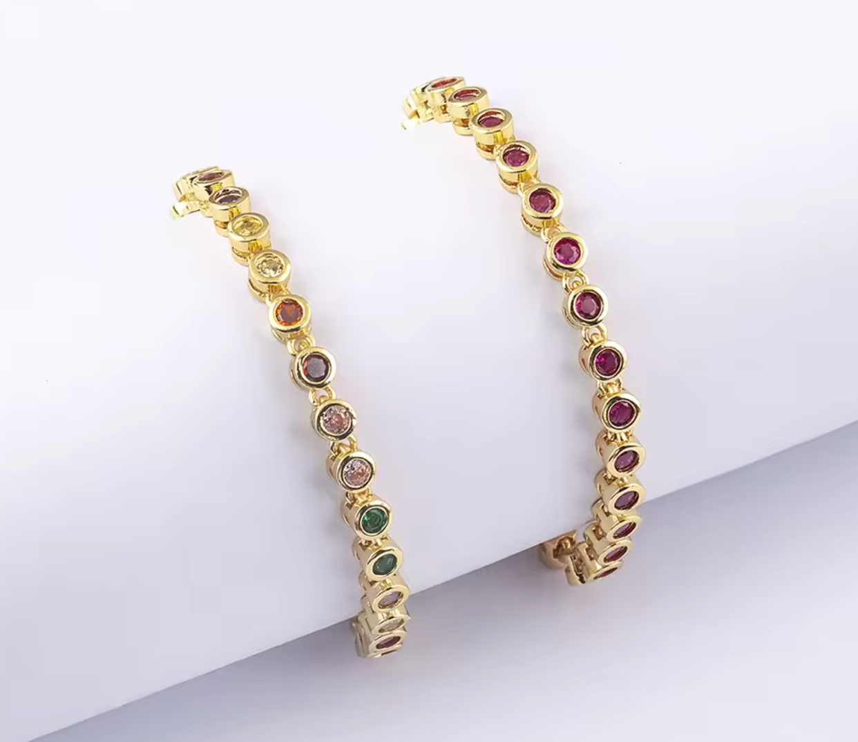 6 Colors Shiny Crystal Bracelet for Women