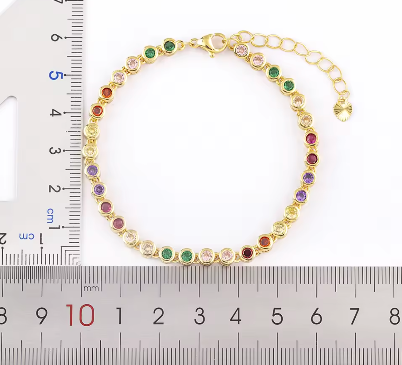 6 Colors Shiny Crystal Bracelet for Women