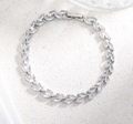Fashion White Leaf Bracelet Bangle for Women
